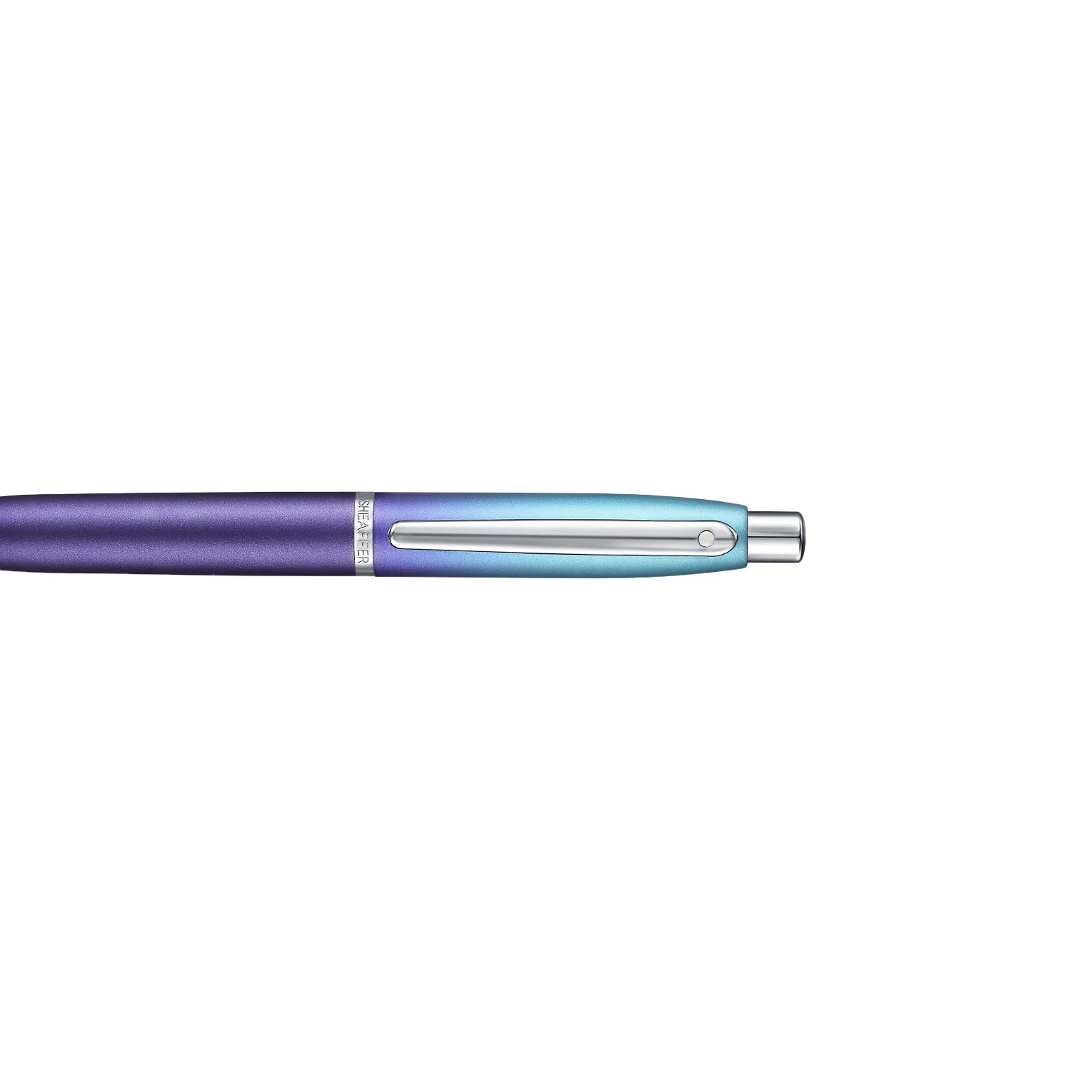 Sheaffer VFM 9430 Expressions Blue and Purple Pearlised Gradient Ballpoint Pen with Chrome-Plated Trims