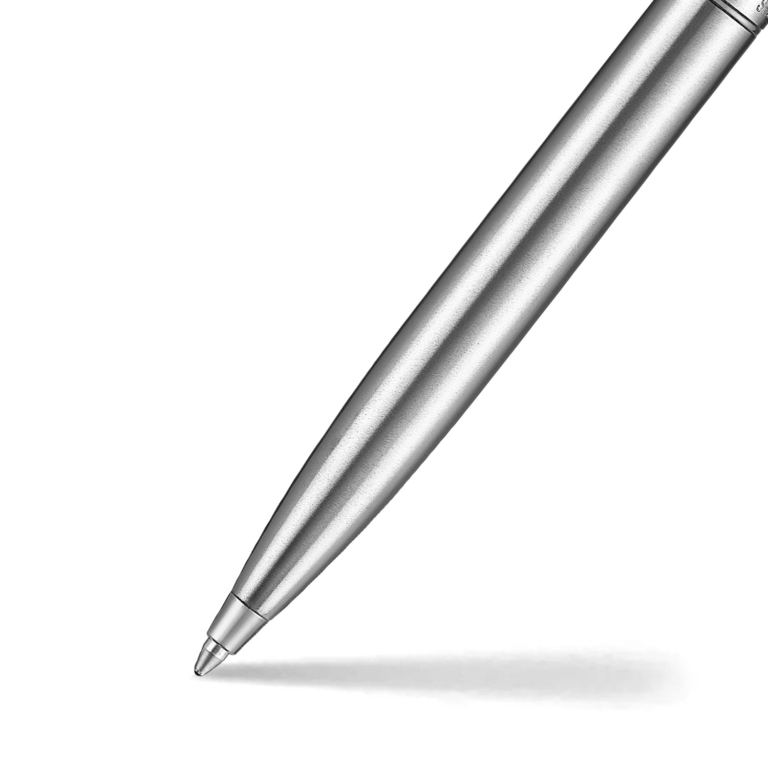 Sheaffer Sentinel Metal 330 Brushed Chrome Ballpoint Pen with Chrome Trims