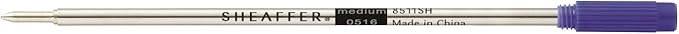 Sheaffer Ballpoint Refill C Style - Blue Medium (fits Defini, Award and Pop BP's) (8511SH)