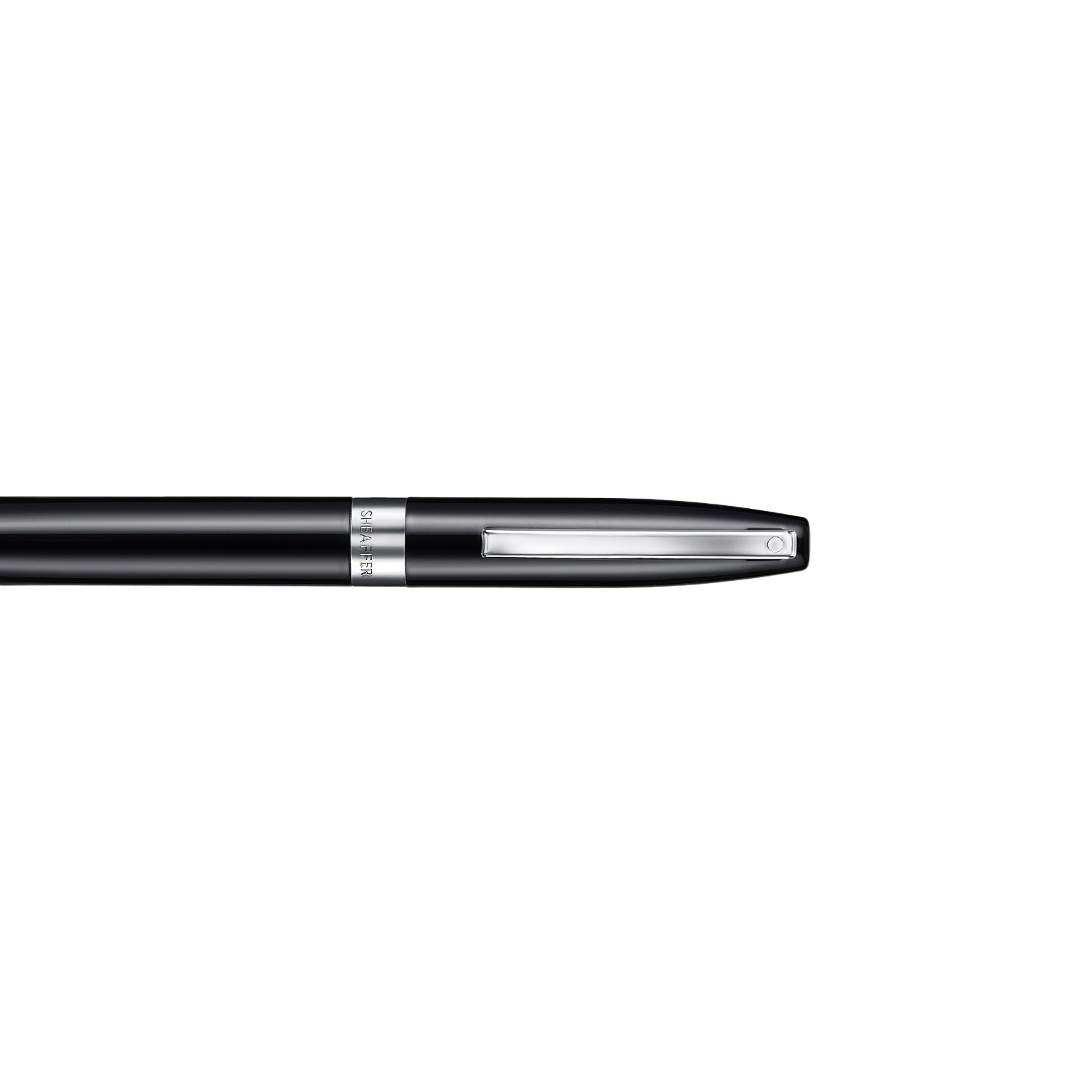 Sheaffer Legacy 9064 Glossy Black Ballpoint Pen with Chrome-Plated Trims