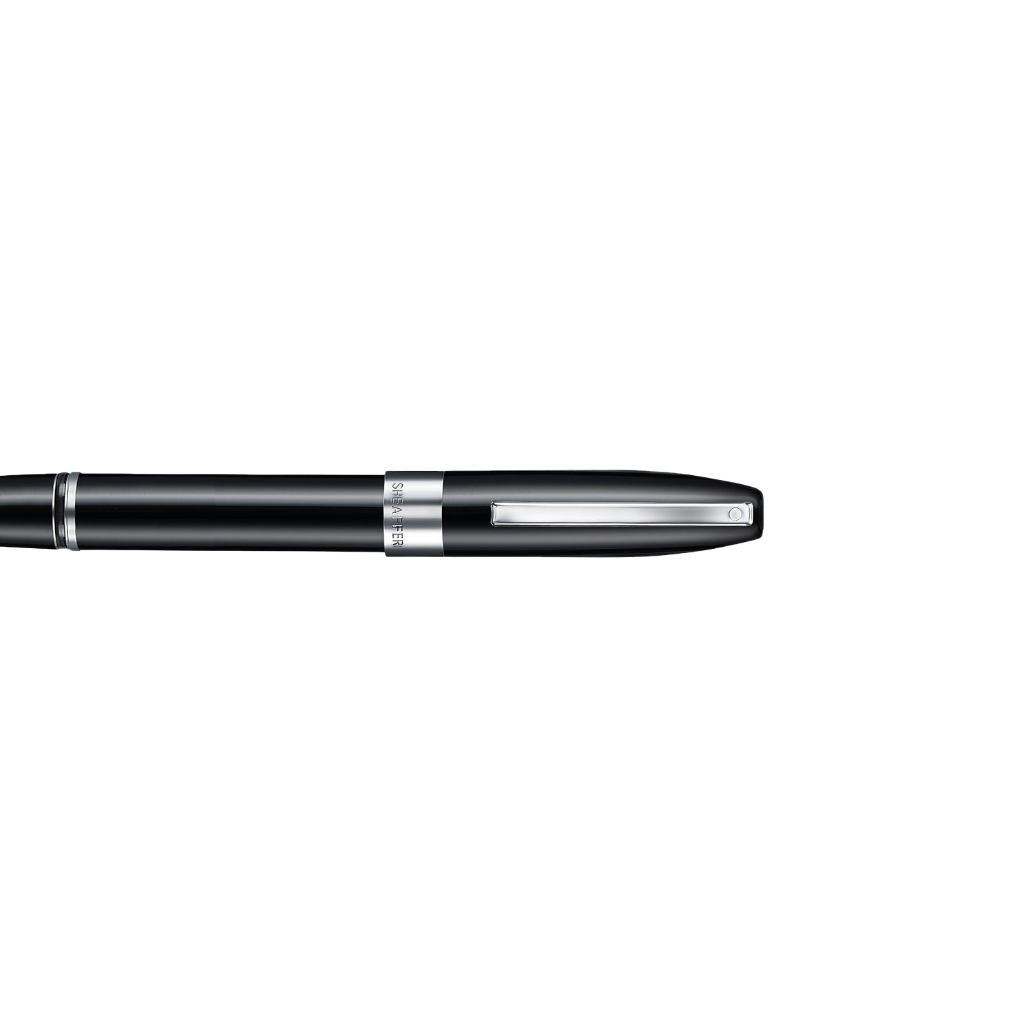 Sheaffer Legacy 9064 Glossy Black Rollerball Pen with Chrome-Plated Trims
