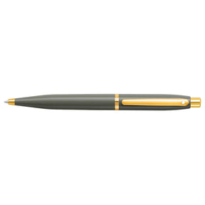 Sheaffer® VFM 9427 Glossy Light Gray Ballpoint Pen With PVD Gold-Tone Trim