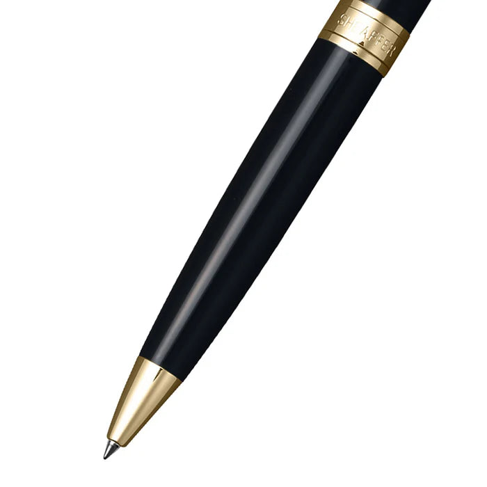 Sheaffer® 300 9325 Glossy Black Ballpoint Pen With Gold-tone Trim