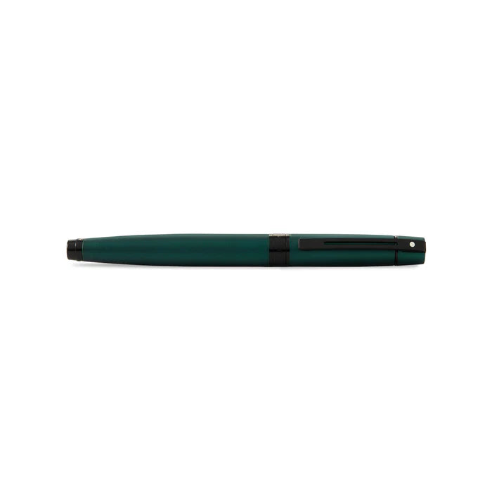 Sheaffer 300 Matte Green Fountain Pen With Black Trims - Medium