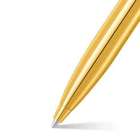 Sheaffer® 100 9372 Glossy PVD Gold Ballpoint Pen With PVD Gold Trim