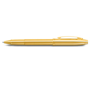 Sheaffer® 100 9372 Glossy PVD Gold Rollerball Pen With PVD Gold Trim