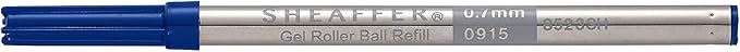 Sheaffer Gel Rollerball Refill C Style - Blue Medium (fits Award & Pop)