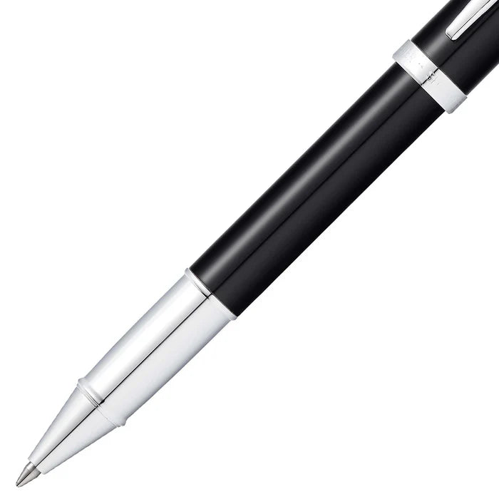 Sheaffer 100 Glossy Black With Chrome Trims Rollerball Pen