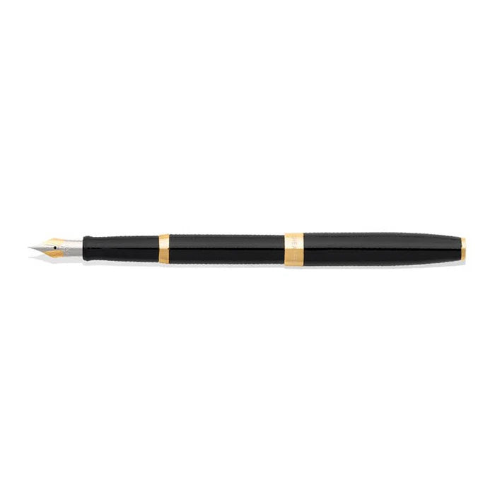 Sheaffer® SAGARIS 9471 Gloss Black Fountain Pen With Gold Tone Trim - Medium