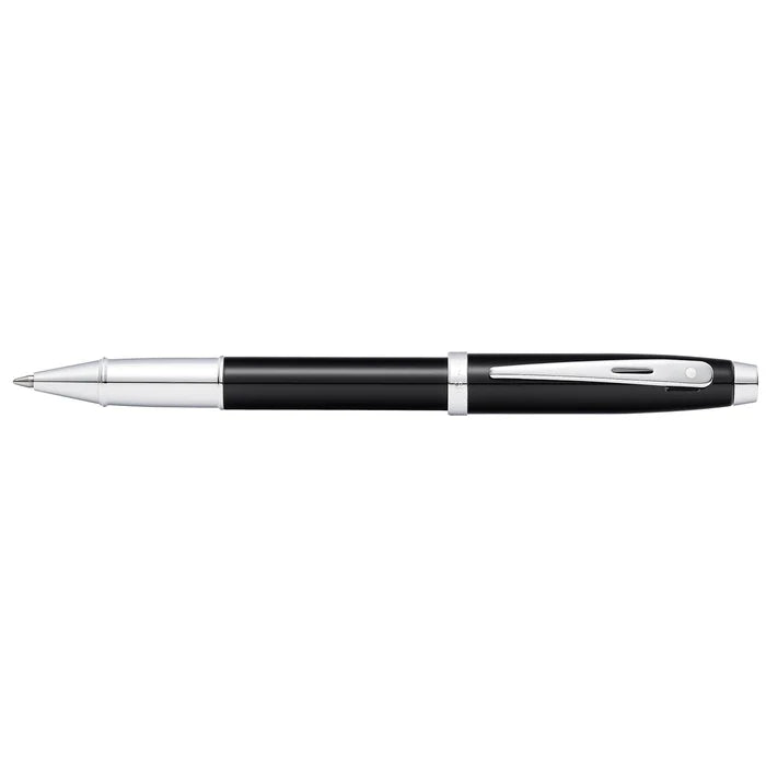 Sheaffer 100 Glossy Black With Chrome Trims Rollerball Pen