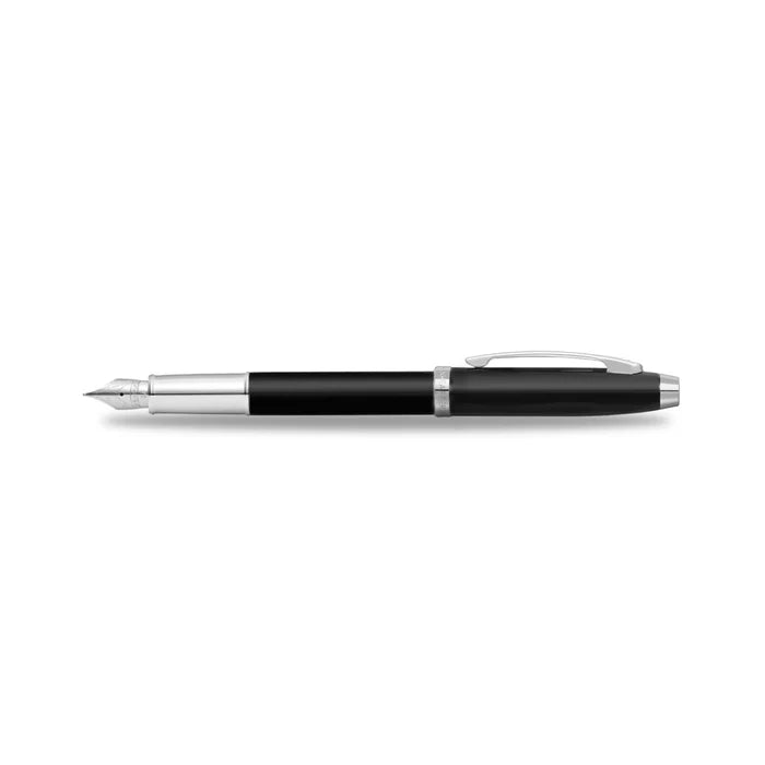 Sheaffer 100 Glossy Black Lacquer Fountain Pen