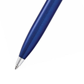 Sheaffer 100 Glossy Blue with Chrome Trims Ballpoint Pen