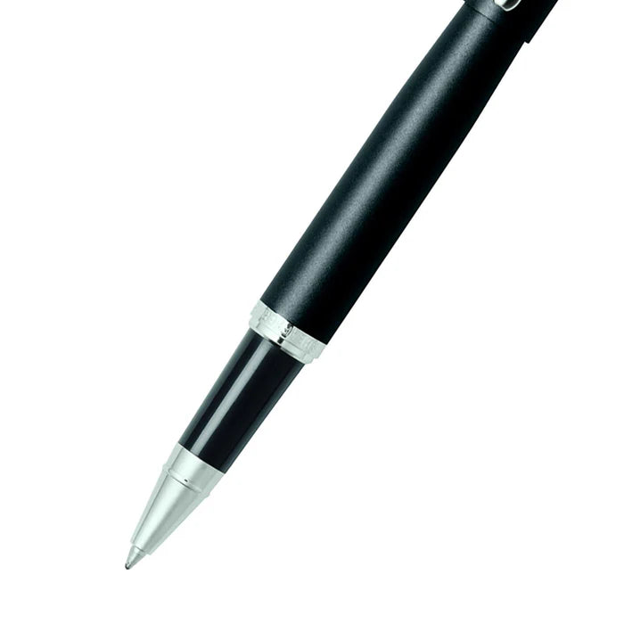 Sheaffer VFM Matte Black Rollerball Pen With Chrome Trims