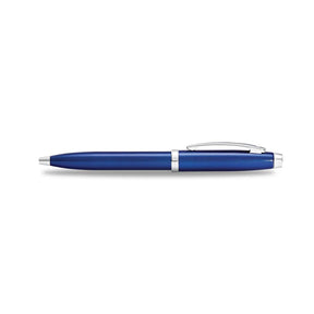 Sheaffer 100 Glossy Blue with Chrome Trims Ballpoint Pen