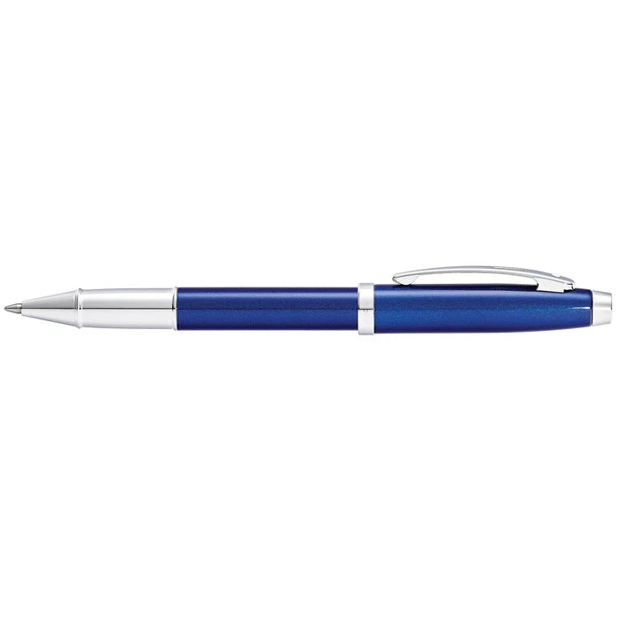 Sheaffer 100 Glossy Blue with Chrome Trims Rollerball Pen