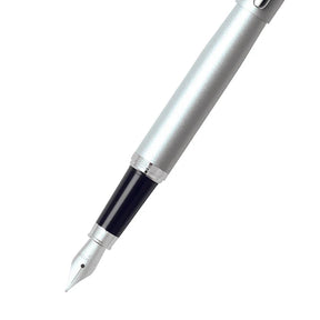 Sheaffer VFM Strobe Silver Fountain Pen