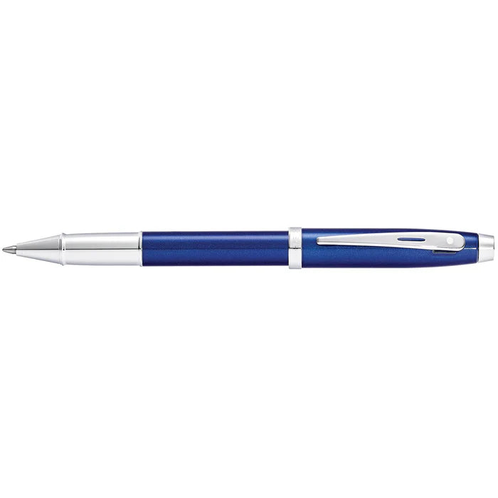 Sheaffer 100 Glossy Blue with Chrome Trims Rollerball Pen