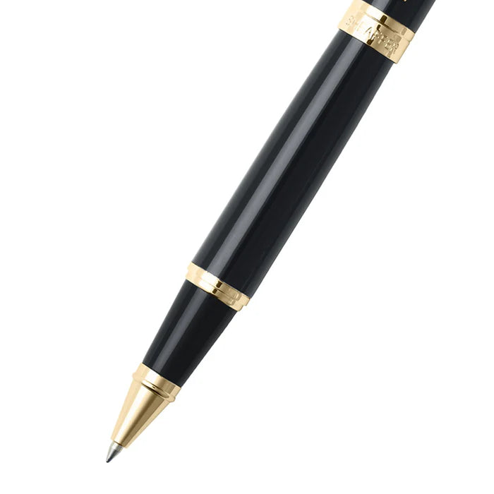 Sheaffer 300 Glossy Black with Gold Trims Rollerball Pen