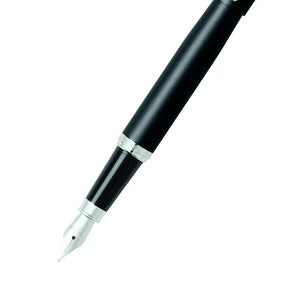 Sheaffer VFM Matte Black with Chrome trims Fountain Pen - Medium