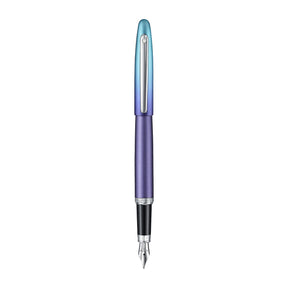 Sheaffer VFM 9430 Expressions Blue and Purple Pearlised Gradient Fountain Pen with Chrome-Plated Trims