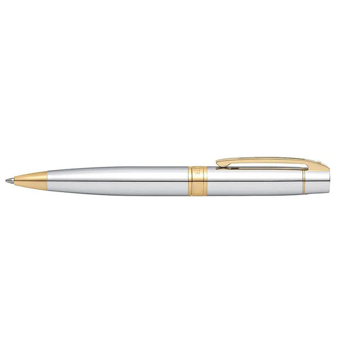 Sheaffer 300 Chrome with Gold Trims Ballpoint Pen