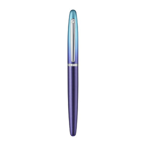 Sheaffer VFM 9430 Expressions Blue and Purple Pearlised Gradient Fountain Pen with Chrome-Plated Trims