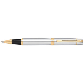 Sheaffer 300 Chrome with Gold Trims Rollerball Pen