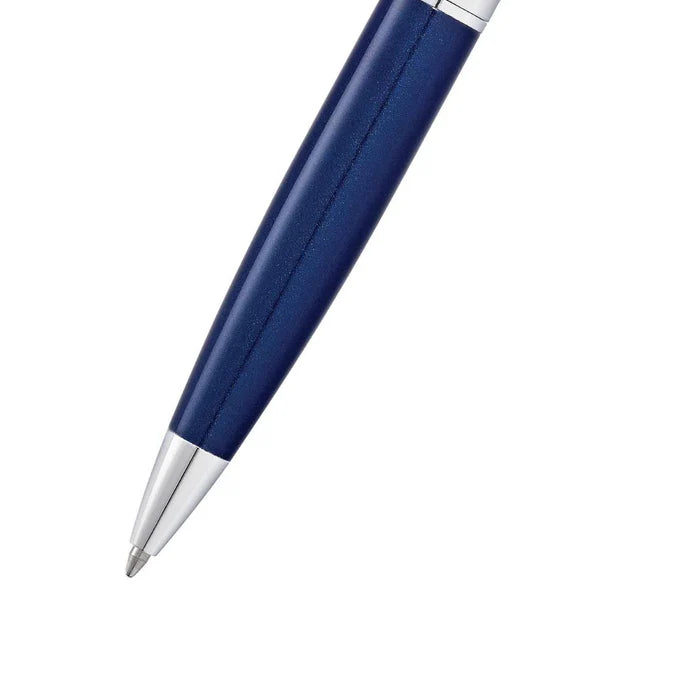 Sheaffer 300 Glossy Blue with Chrome Trims Ballpoint Pen