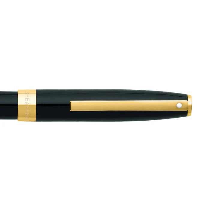 Sheaffer® SAGARIS 9471 Gloss Black Rollerball Pen With Gold Tone Trim