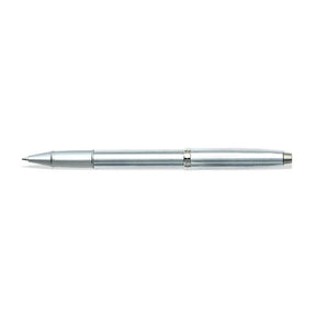 Sheaffer 100 Brushed Chrome With Shiny Chrome Trim Rollerball Pen