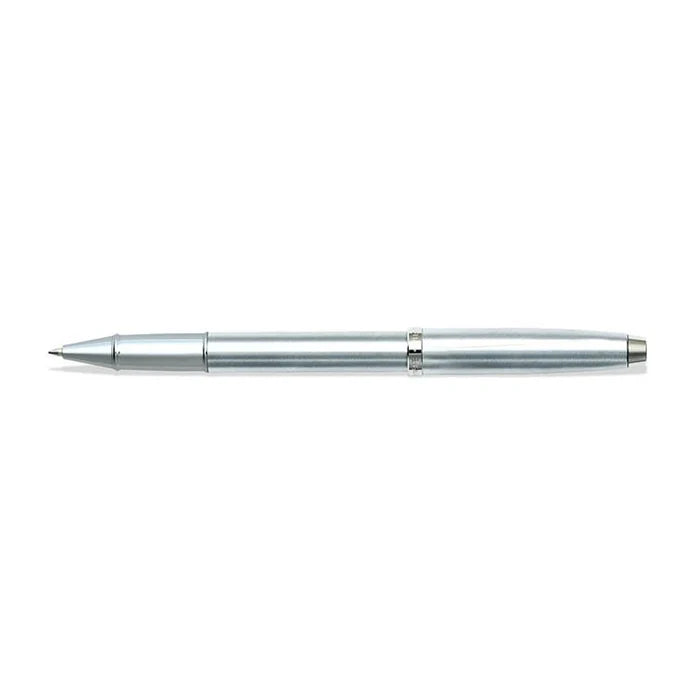 Sheaffer 100 Brushed Chrome With Shiny Chrome Trim Rollerball Pen