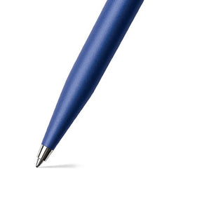 Sheaffer VFM Neon Blue with Chrome trims Ballpoint Pen