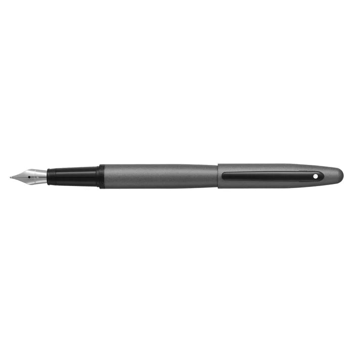 Sheaffer® VFM 9424 Matte Gray Fountain Pen With Matte Black Trim - Medium