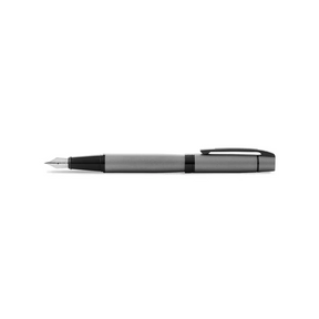 Sheaffer 300 Matte Gray Fountain Pen With Black Trims - Medium