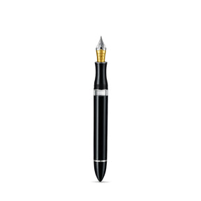 Sheaffer Balance III E892 Glossy Black and Chrome Trims Fountain Pen