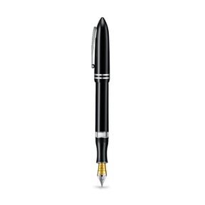 Sheaffer Balance III E892 Glossy Black and Chrome Trims Fountain Pen