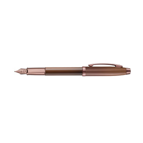 Sheaffer® 100 9374 Coffee Edition Matt Brown Fountain Pen with Regal Brown PVD Trims