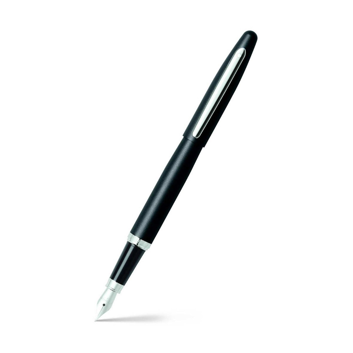 Sheaffer VFM Matte Black with Chrome trims Fountain Pen - Medium