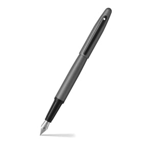 Sheaffer® VFM 9424 Matte Gray Fountain Pen With Matte Black Trim - Medium