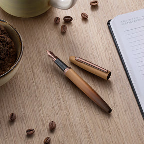 Sheaffer® VFM 9428 Coffee Edition Matt Brown Fountain Pen with Regal Brown PVD Trims