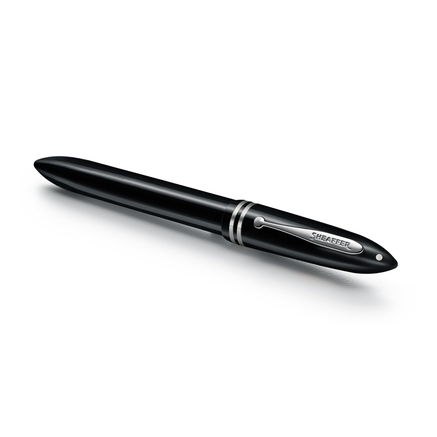 Sheaffer Balance III E892 Glossy Black and Chrome Trims Rollerball