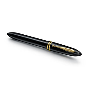 Sheaffer Balance III E893 Glossy Black and Gold Trims Rollerball