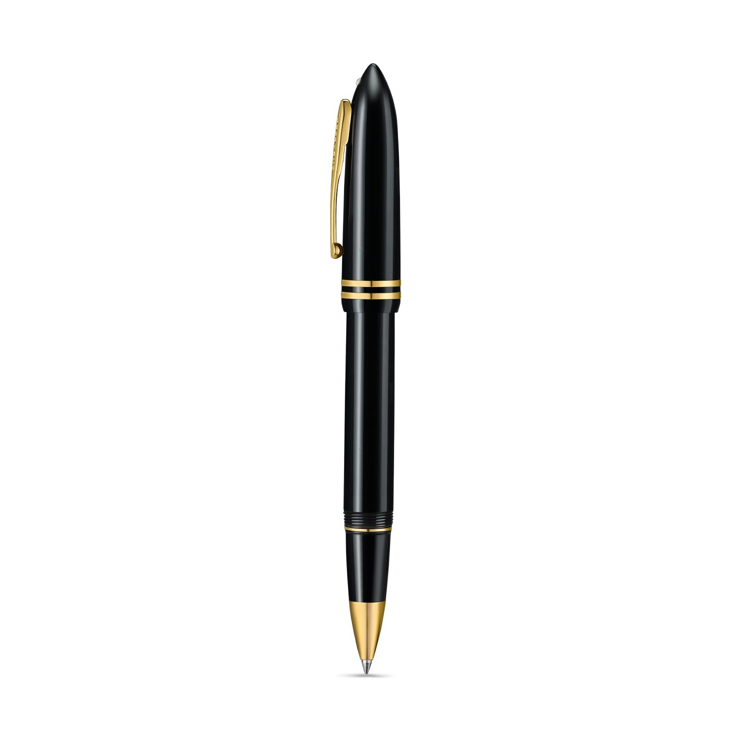 Sheaffer Balance III E893 Glossy Black and Gold Trims Rollerball