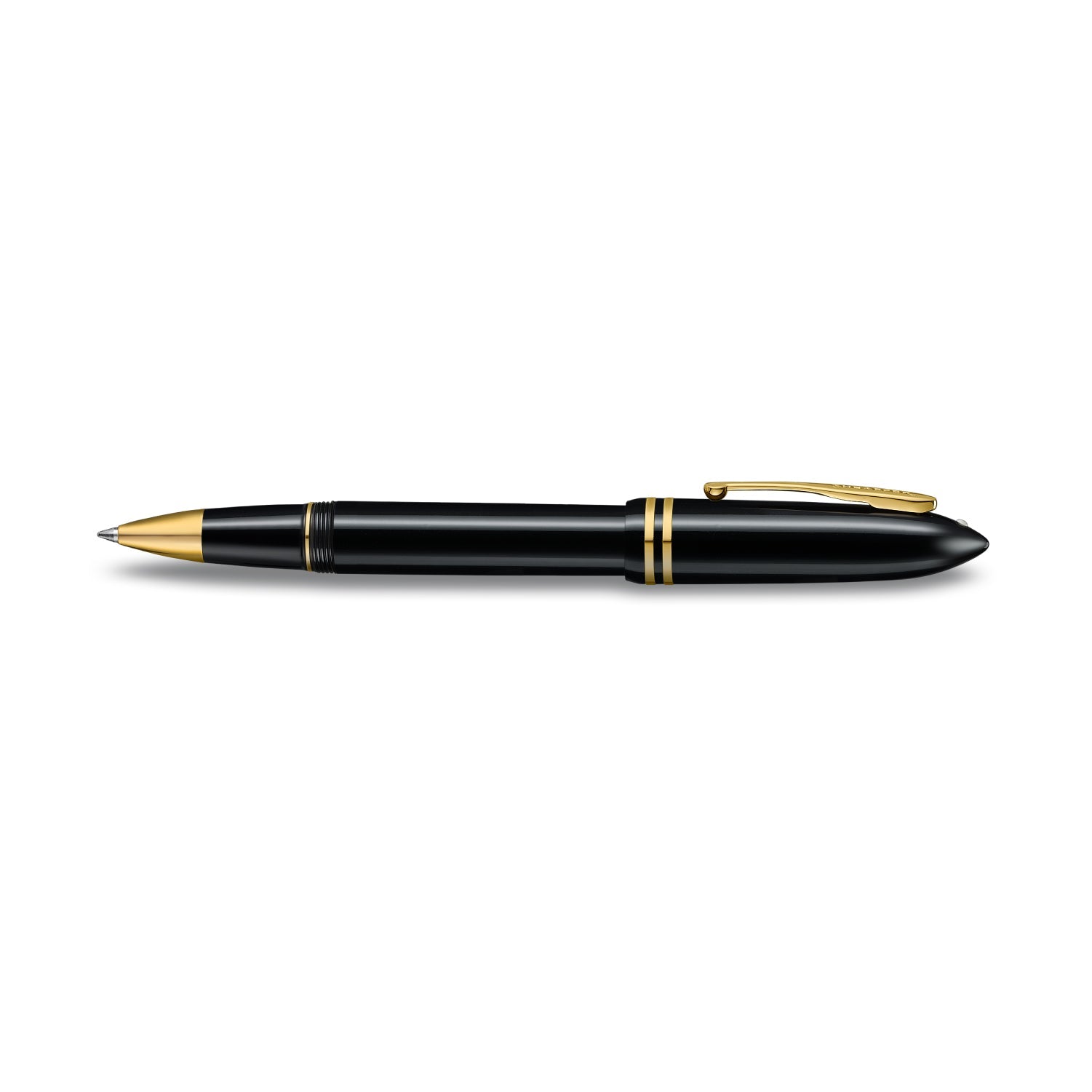 Sheaffer Balance III E893 Glossy Black and Gold Trims Rollerball