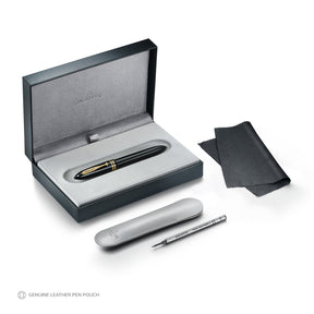 Sheaffer Balance III E893 Glossy Black and Gold Trims Rollerball