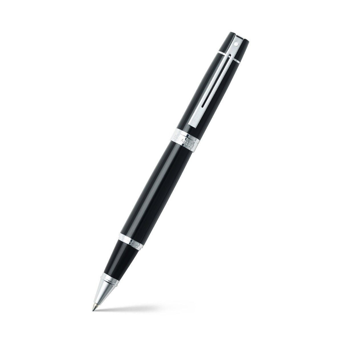 Sheaffer 300 Glossy Black with Chrome Trims Rollerball Pen