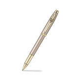 Sheaffer 100 Emily in Paris 9377 Champagne Gold Rollerball Pen with Champagne Gold Trims and Bow-Shaped Clip Emblem