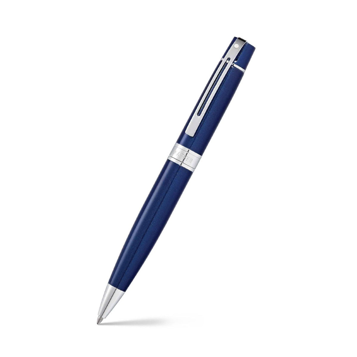 Sheaffer 300 Glossy Blue with Chrome Trims Ballpoint Pen