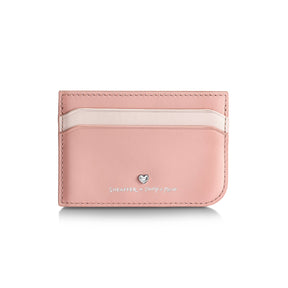 Sheaffer Gift Set ft. Emily in Paris Sentinel 321 Pink Matte Finish Ballpoint Pen with Chrome Trims and Full-Grain Leather Credit Card Holder