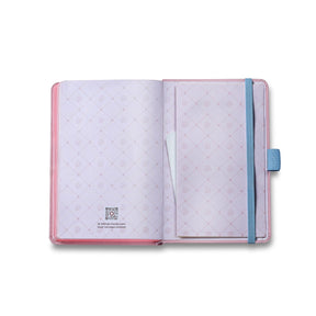 Sheaffer Gift Set ft. Emily in Paris Sentinel 321 Pink Matte Finish Ballpoint Pen with Chrome Trims and Small Hardbound Notebook